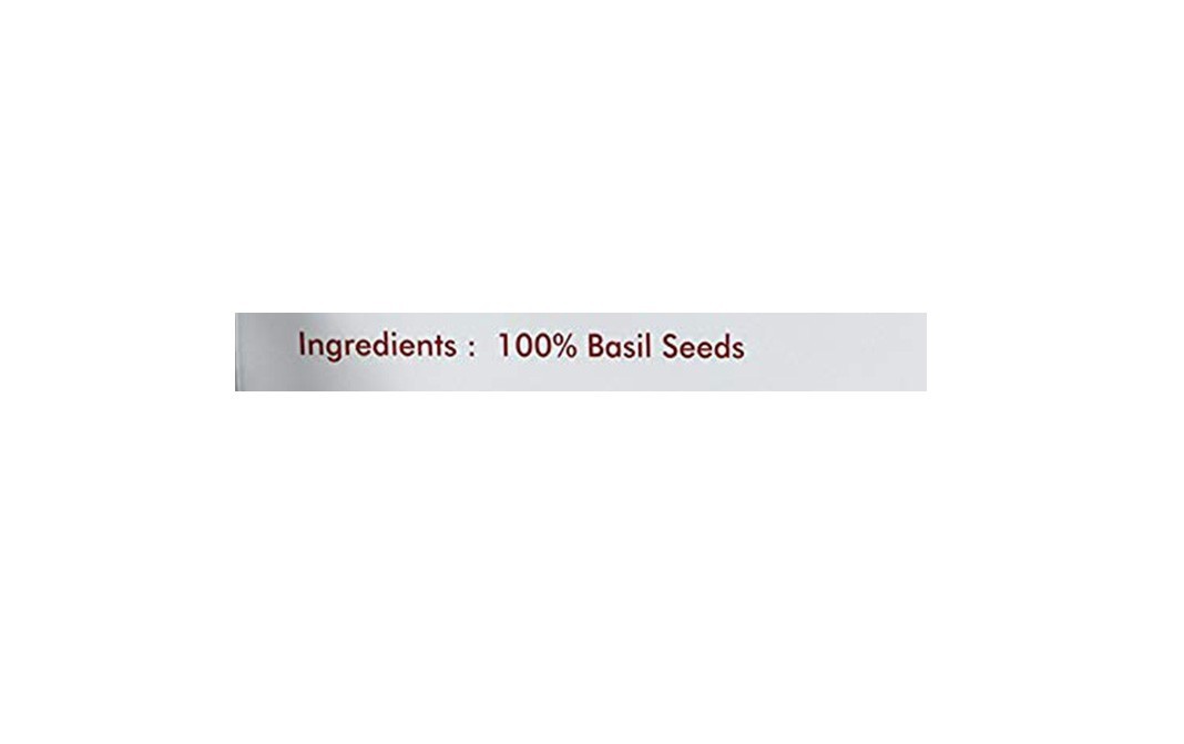 Holy Natural Basil Seeds    Pack  400 grams